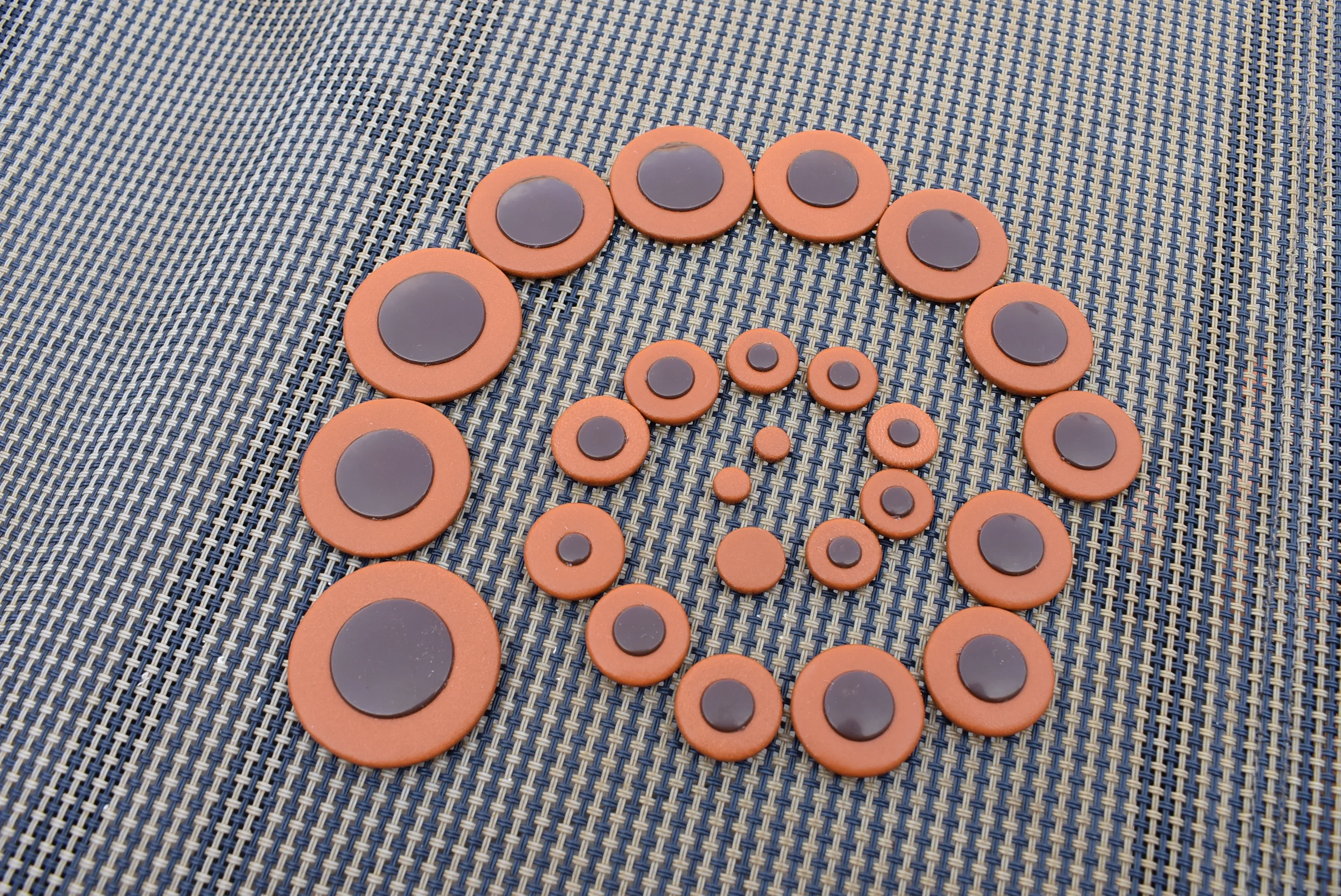 Leather Pads for alto saxophone Yamaha Size 1 Set