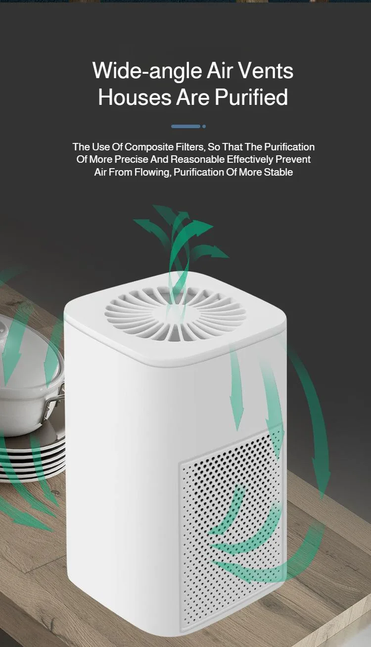 Description Picture 5 of itemNew Home Air Purifier Mini Indoor Desktop with HEPA Filter Small Air Purifier