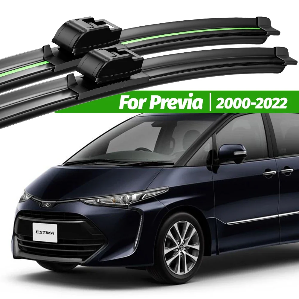 Щетки стеклоочистителя передние для Toyota Previa Tarago Estima 2000-2022 2 шт. 2001 2004 2006 2018