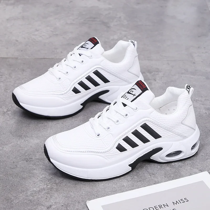 Tennis Shoes for Men Breathable Comfort Sneakers Air Cushion Sports Casual Shoes Outdoor Lace Up Training Shoes Tenis Masculino