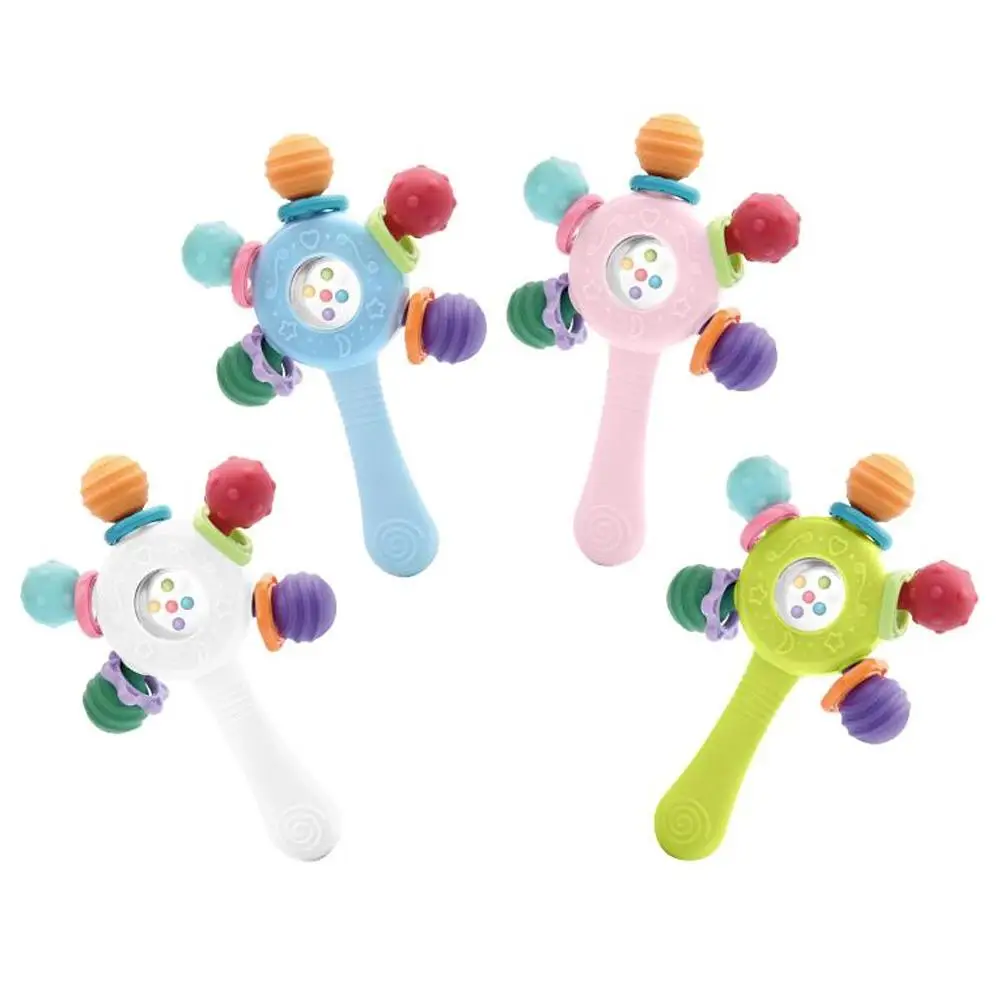 Baby Rattles Toys 0 to 1 Baby Rattle Sensory Rattle For Baby Changes Newborn Musical Toy Rattle Sand Hammer Baby Toys - 5