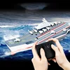 RC Boats 2.4G MINI Liaoning Carrier Military Model Boy Electric Wireless Remote Control Boat Ship Toys for Kids Christmas Gifts 2