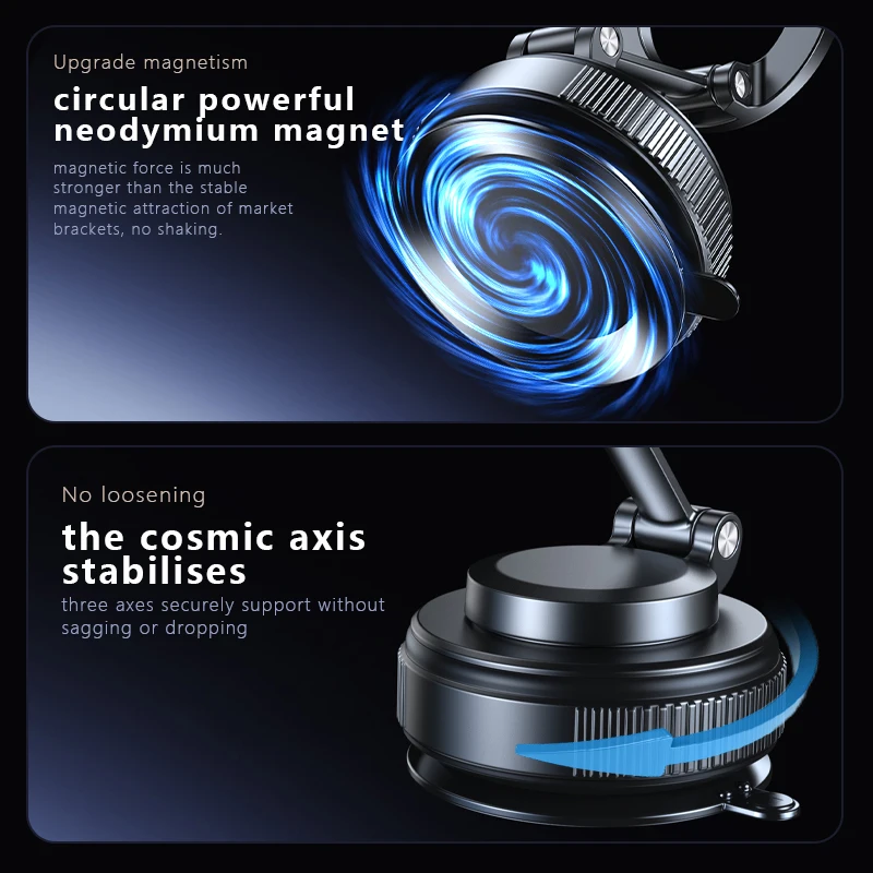 Magnetic Car Phone Holder 360 Rotating