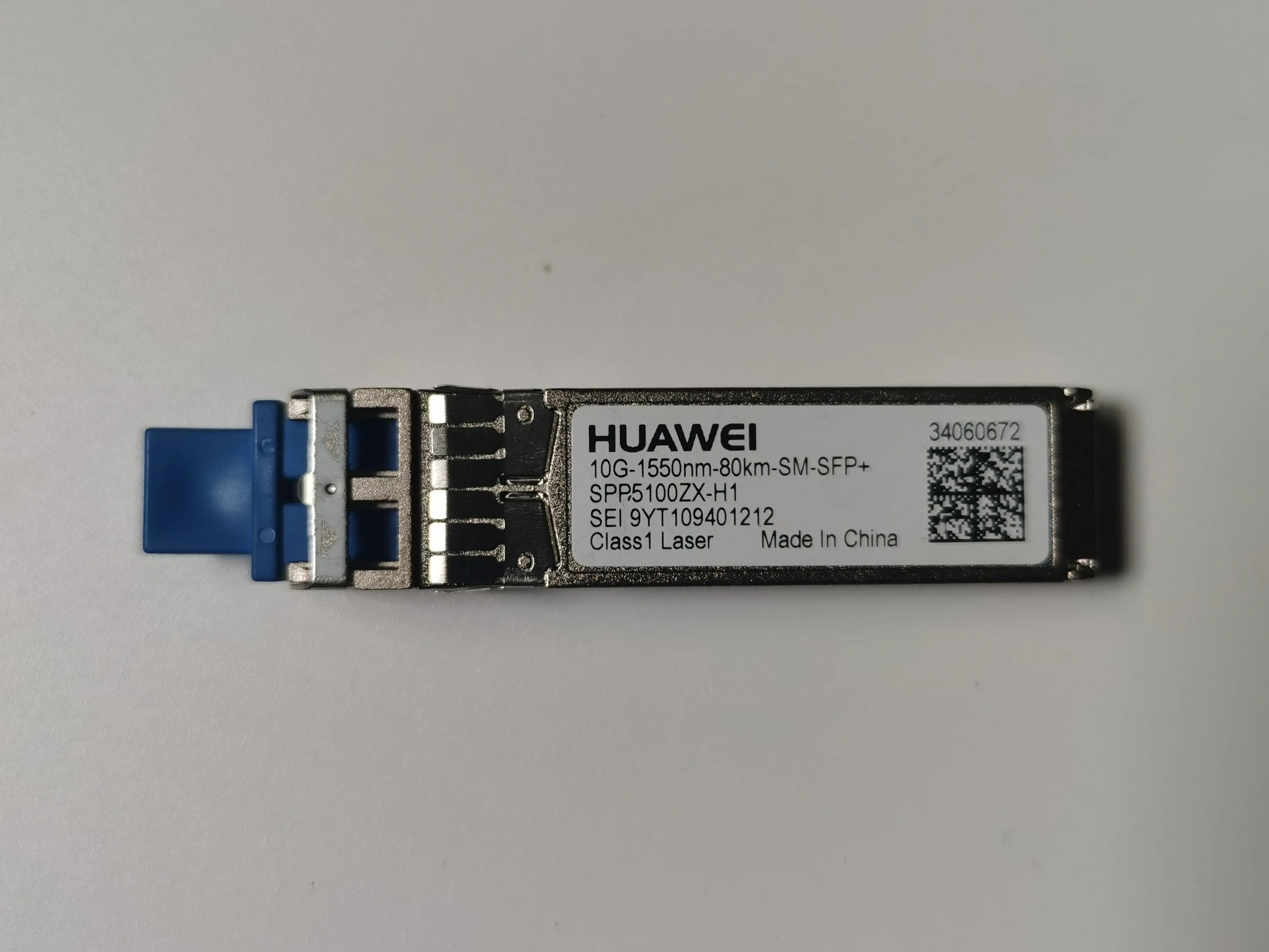 

Hua wei Optical Transceiver, 10G-1550nm-80km-SM-SFP, OSX080N03, 10G,Single Mode Module LC