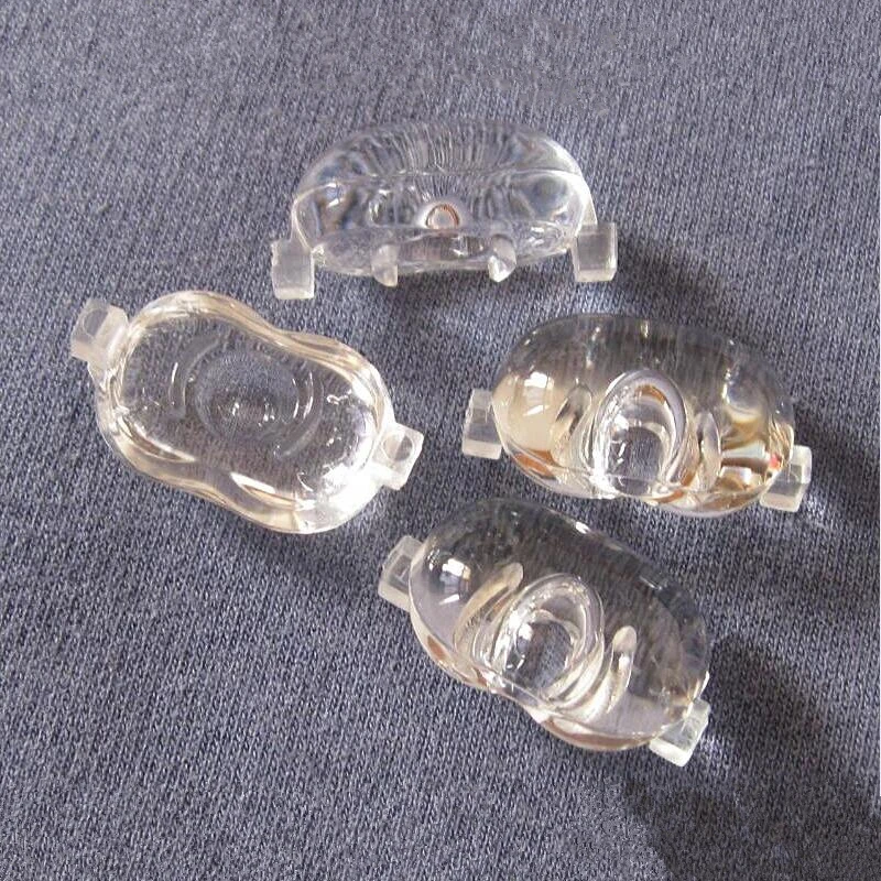 

#WGQK-23.82 High quality Led Optical Lens, Street light lens, Size 23.82X13.38X11.46mm, Degree 35*90, Clean Surface, PMMA