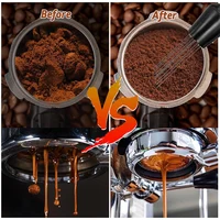 Coffee Tamper Spring Espresso Tamper 51mm 53mm 58mm Coffee Tampers and Coffee Stirrer Stainless Steel Tampers Coffee Accessories 6