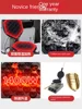 ZC Heart Shaped Love Egg Waffle Maker Electric Stall Household Gas Waffle Egg Waffle Cake Machine 5