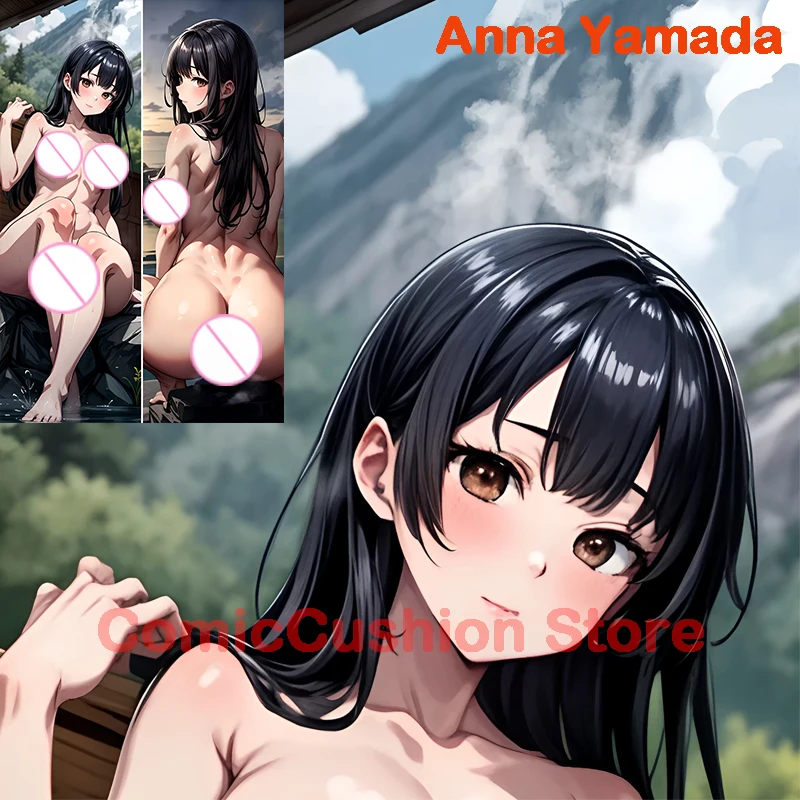

Dakimakura anime дакимакура Подушка Dakimakura с двусторонним принтом аниме Анна Ямада в натуральную величину наволочка для взрослых