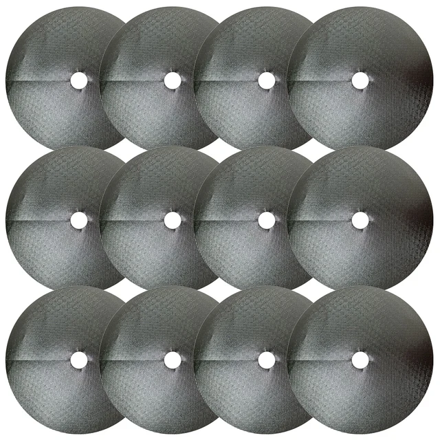 12Db Védelem Gyomnövények Szőnyegek Anti Fű Fa Talajtakaró Szőnyeg Nem Szőtt Gyűrű Gyomnövényes Növényi Burkolat Gyökérhez - Image 5