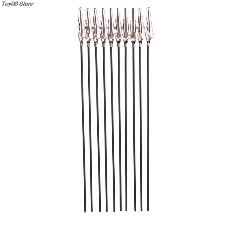 Alligator Clip Airbrush Modeler Color Painting Sticks Metal 17.8cm for Gundam Model Building Kits Tools 10/20x model tools model building parts