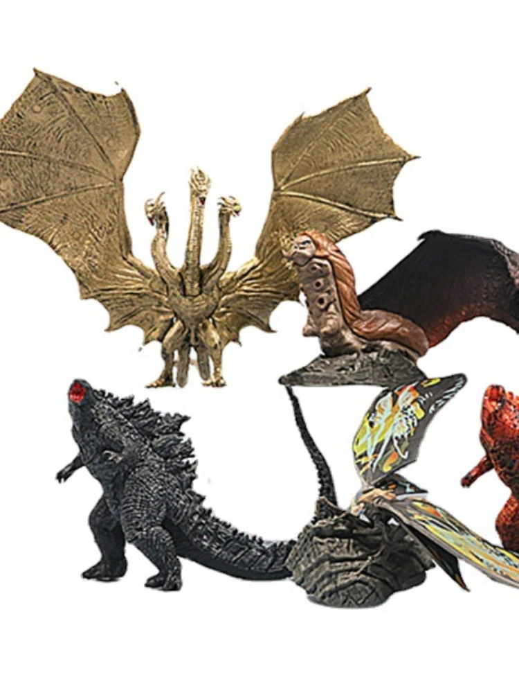 Godzilla king of monsters 6 2024 inch figure pack featuring king ghidorah