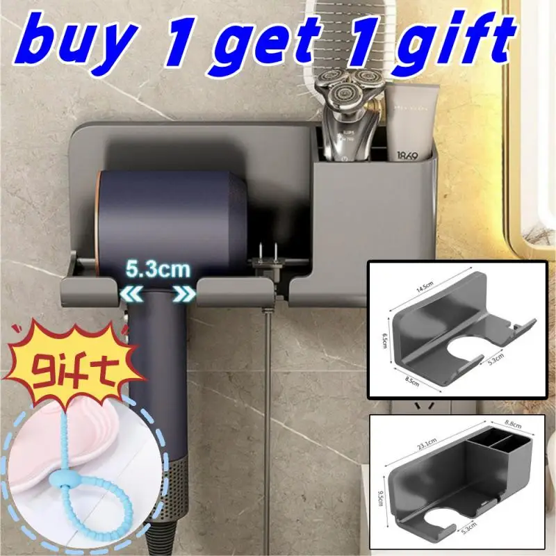 

Настенный держатель для фена, полка для ванной комнаты