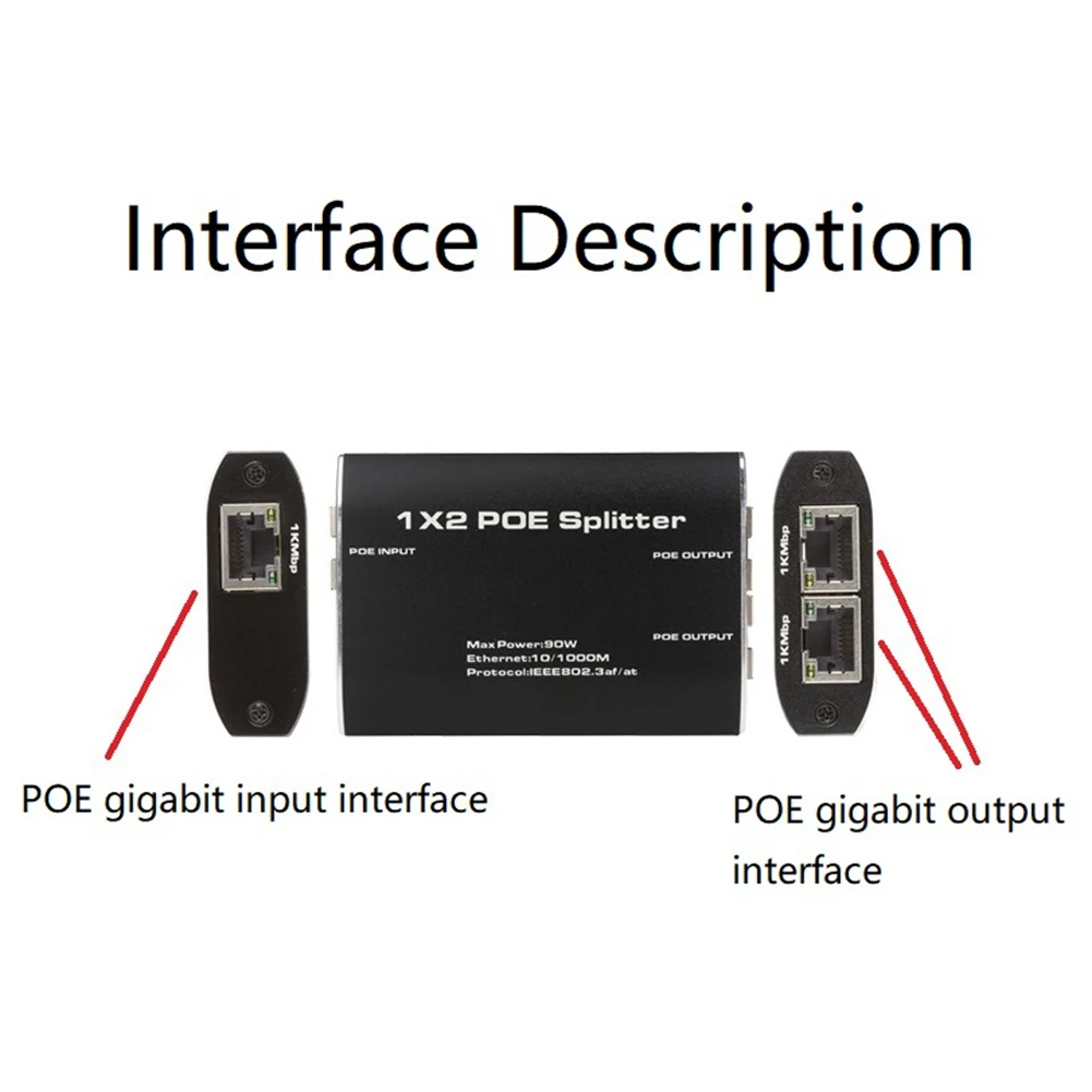네트워크 익스텐션 커넥터 어댑터, RJ45 이더넷 분배기, 1-2 RJ45 분배기, 10/1000Mbps