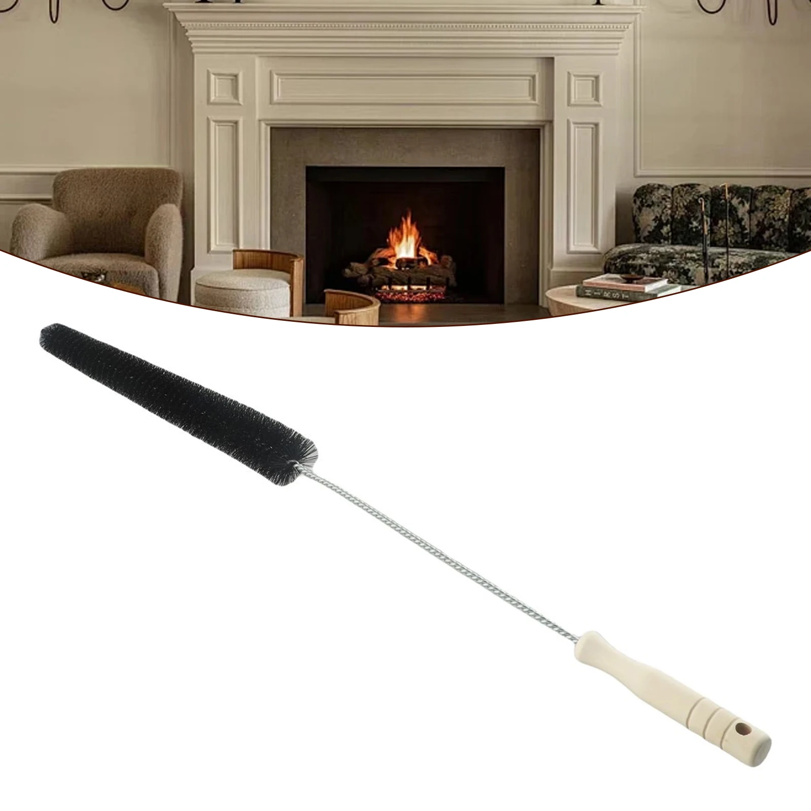 

Radiator Cleaner Brush Multifunctional Bendable Long Thin Cleaner Duster Washing Machine Cleaning Tools Dryer Duct Brush