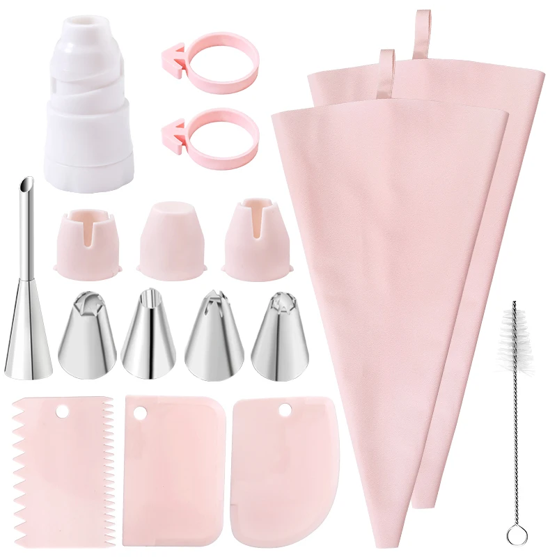 17pcs Pink Set