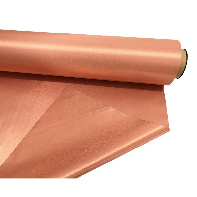 Anti-Radiation EMF/EMI Blocking Conductive Copper Fabric - RFID/RF Shielding Material (Available in Various Lengths)