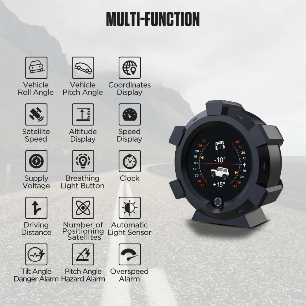 AUTOOL X95 GPS   跮  ӵ PMH KMH ڵ ħ ġ ƿƮ    浵