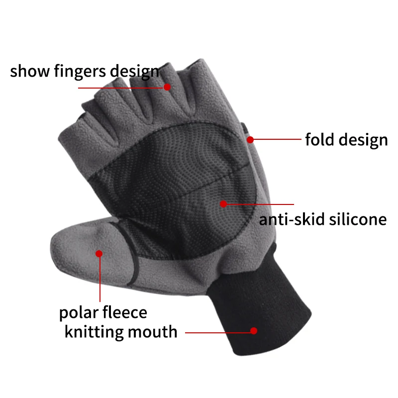 Ruke Fishing Gloves For Men And Women Waterproof Fishing Boating Kayaking Hiking Running CyclingSuitable For Outdoor Activities