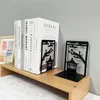 2pcs Chinese Style Gazebo Book End Metal Heavy Duty Bookends for Book Lovers Organising Desktop Home Office Iron Bookends 3