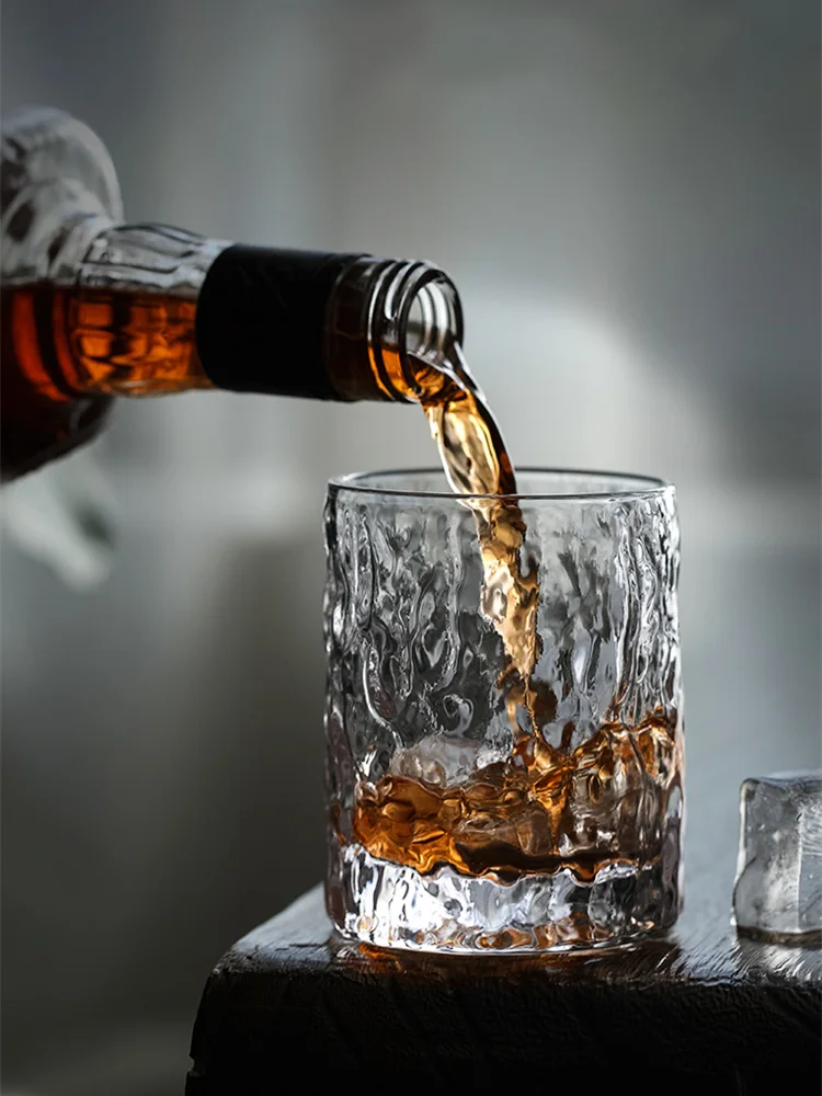 First Snow Whisky Glasses Whiskey Classic Cup Japan Aderia Design Old Fashioned Wineglass Thick Heavy Crystal Glacier Beer Mug