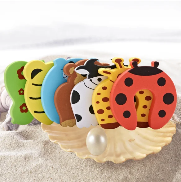 2 pcs Baby Proofing Door Stoppers Protect Baby Finger Toy