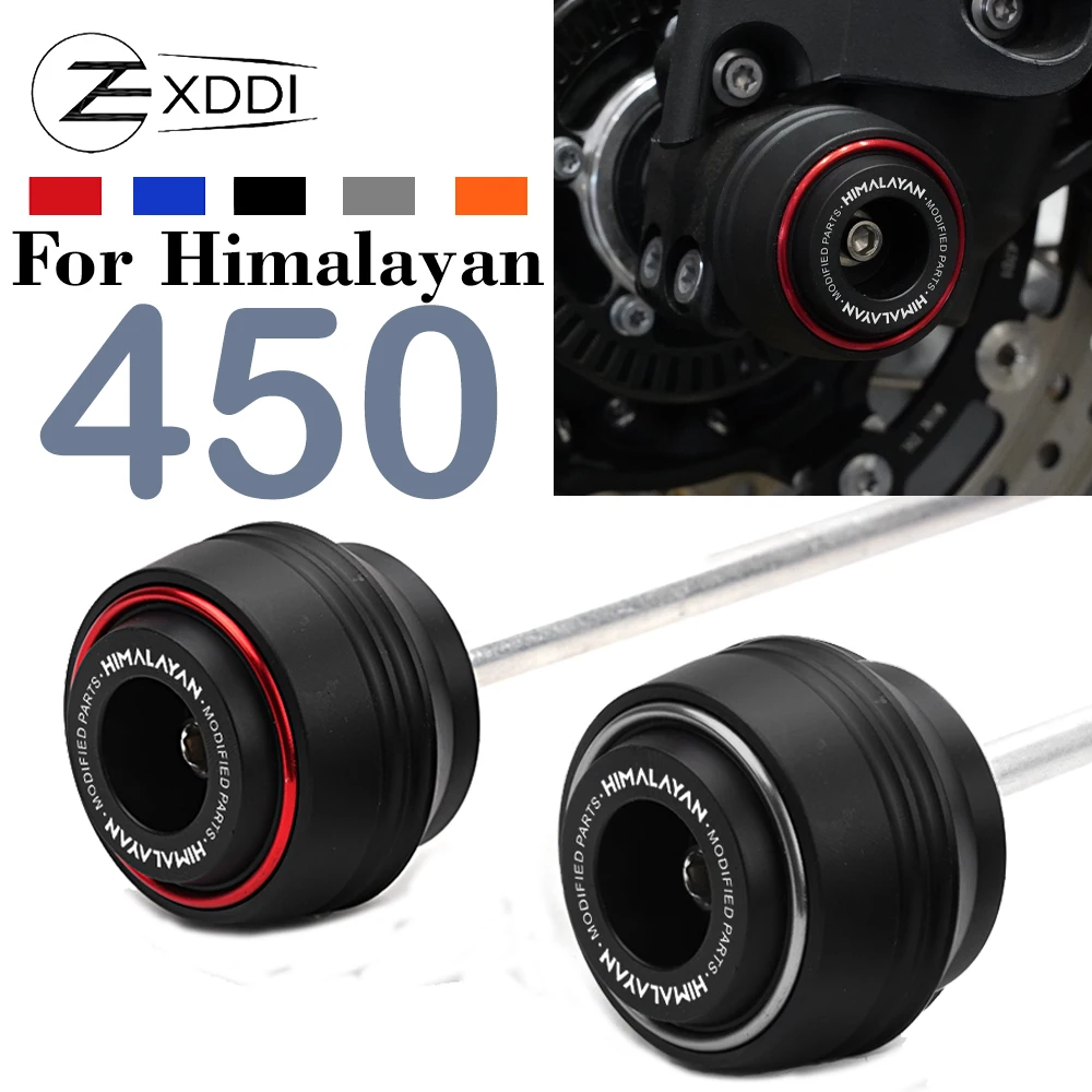 Fit Für Royal Enfield Himalayan 450 ADV 2024 2025 Motorrad Vorderrad Achse Gabel Crash-schutz Himalayan 450 Zubehör