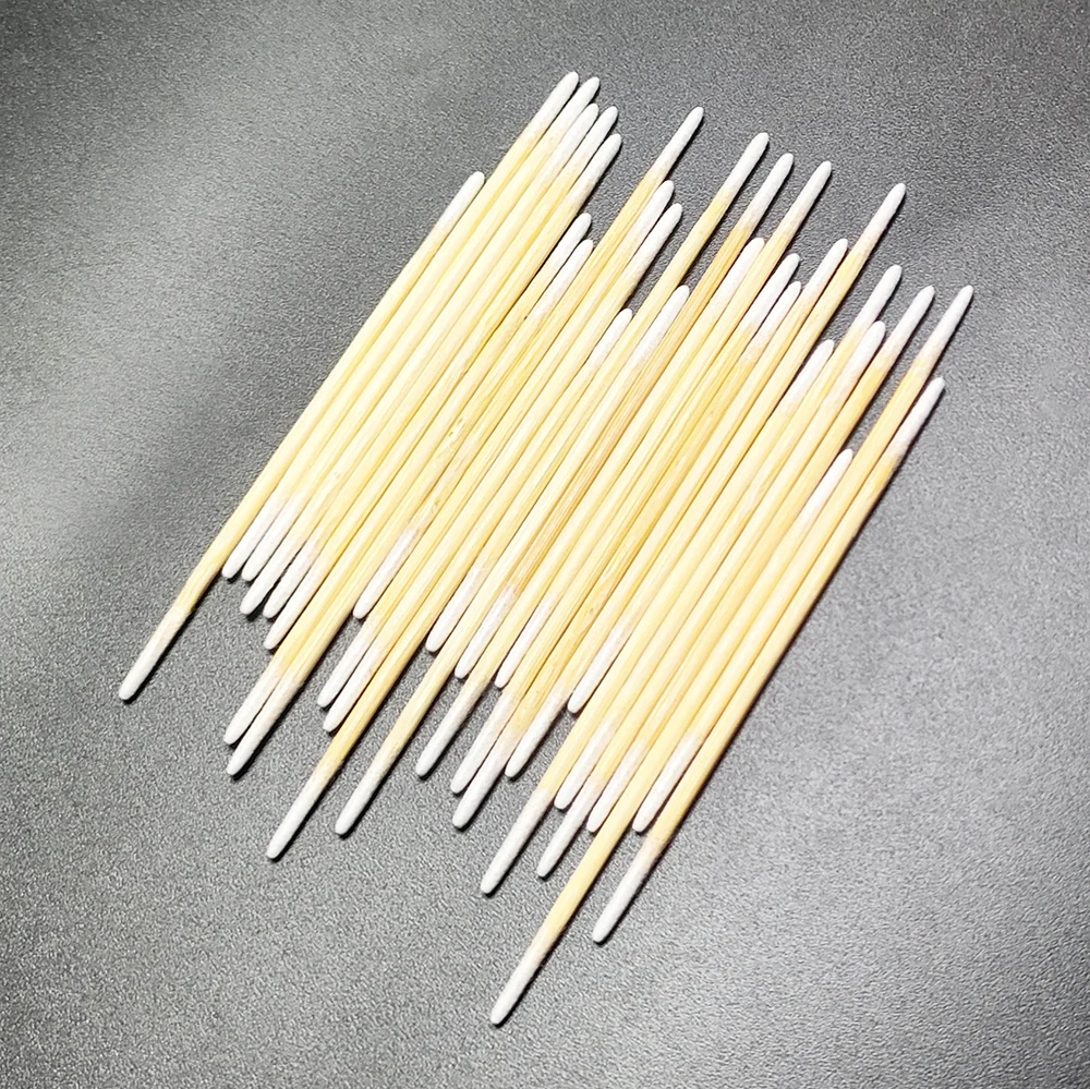 Tamponi di cotone a punta, bastoncini di cotone per