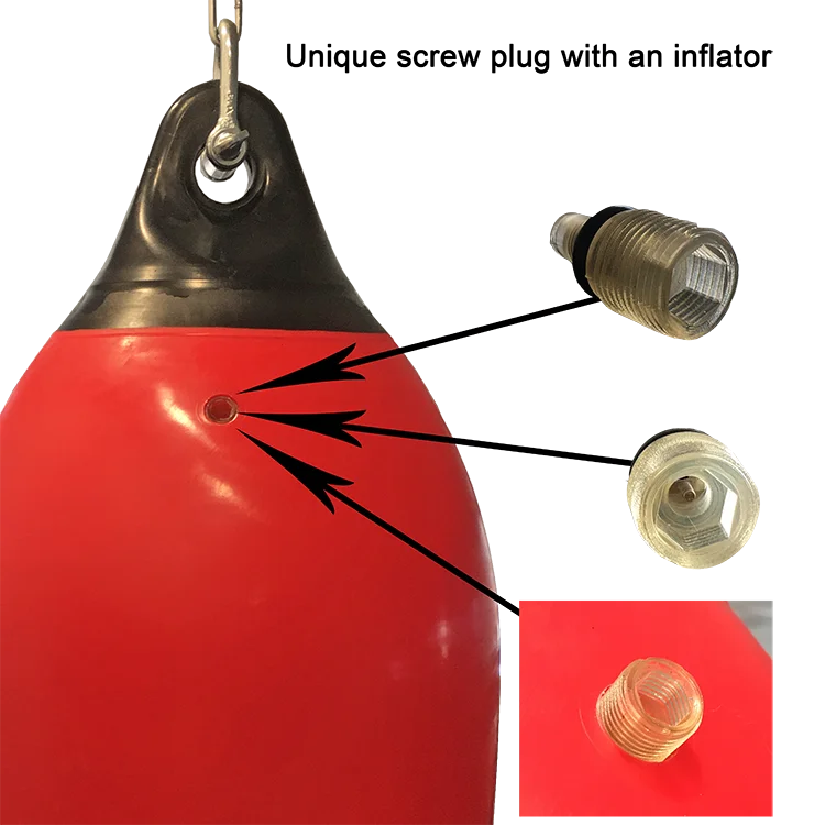seamless inflatable boxing water punching bag