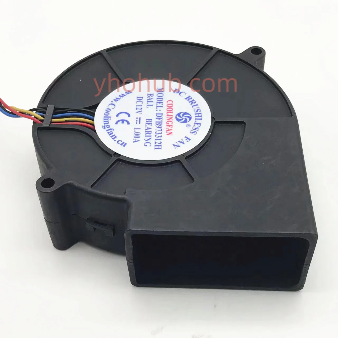 Coolingfan Dfb973312h dc 12v 1.00a 97x97x33 mm Ventilador de Refrigeração do Servidor de Fios - Imagem 3