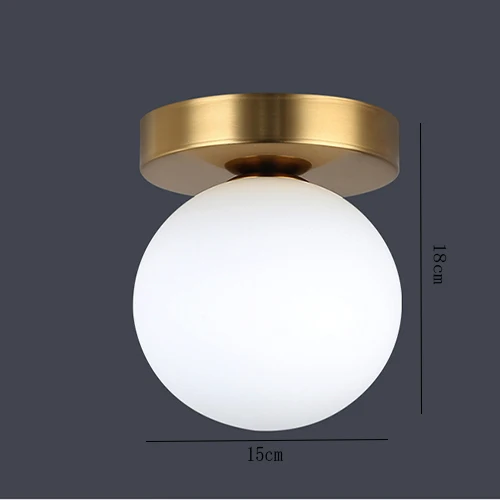 Modern Minimalist Frosted Glass Ceiling Lamp White Ball Dining Room Living Room Bar Bedroom Decoration Ceiling Lamp recessed ceiling Ceiling Lights