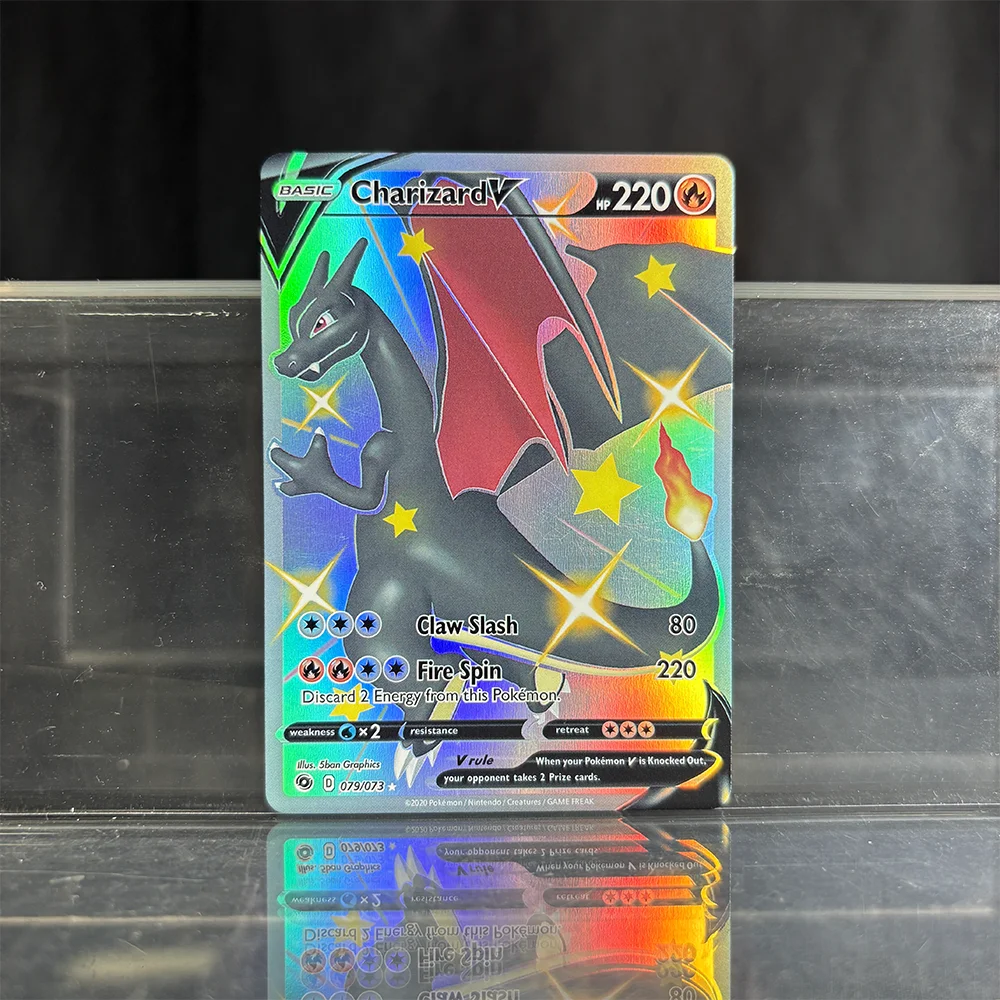 Authentic Holo Rare Charizard Proxy Card - Premium TCG Collectible