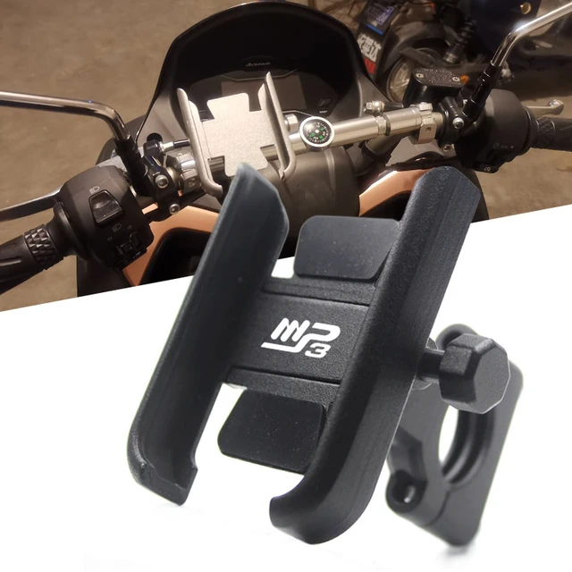 Support de téléphone portable pour guidon de moto, support GPS, accessoires  de scooter sport, Piaggio MP3 250 300 500 HPE - AliExpress