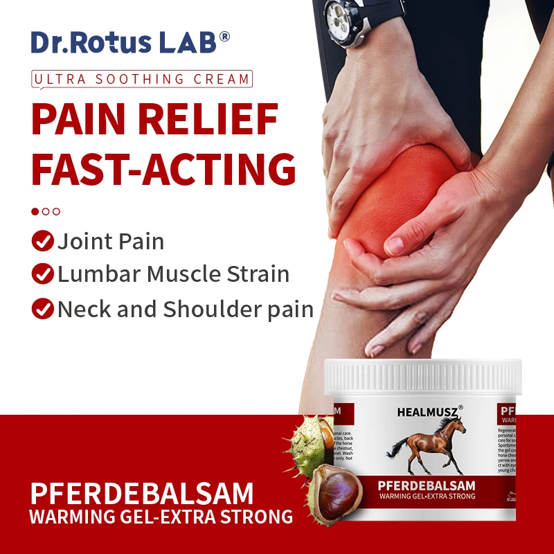 

HEALMUSZ Pferdebalsam Warming Gel 250ml Personal Skin Care Relief Muscle Pain Horse Oil Plaster For Pain In Joints Treatment