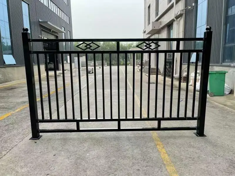 Hard PVC Fencing Trellis Gates Residential Panels Hot Dipped Galvanized Aluminum Palisade Fence or Powder Coated 3