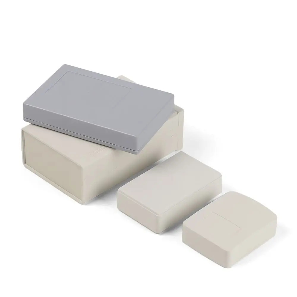 Description Picture 6 of item10 sizes DIY ABS Plastic White/Grey Instrument Case Waterproof Cover Project Enclosure Boxes Electronic Project Box