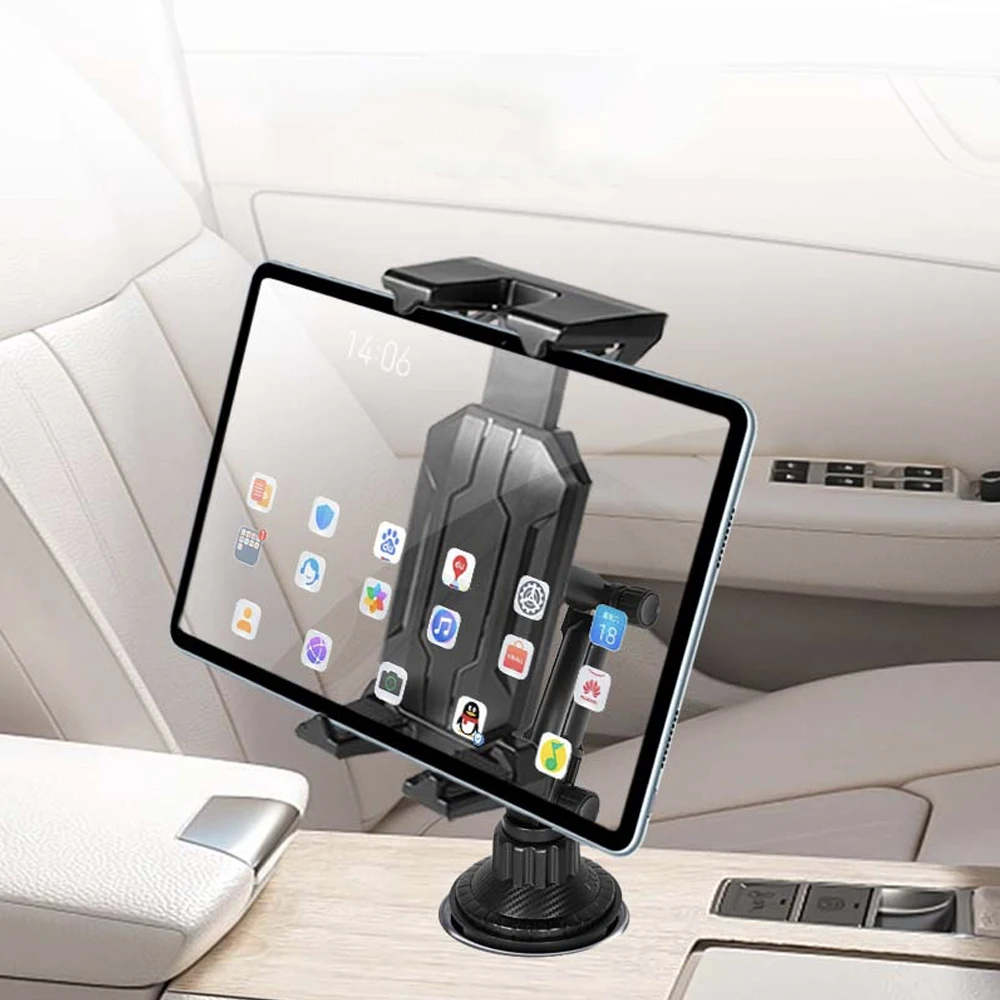 범용 자동차 컵 전화 홀더 태블릿 스탠드 핸드폰 마운트 Ipad Pro Air Mini iPhone 14 13 12 MAX Huawei