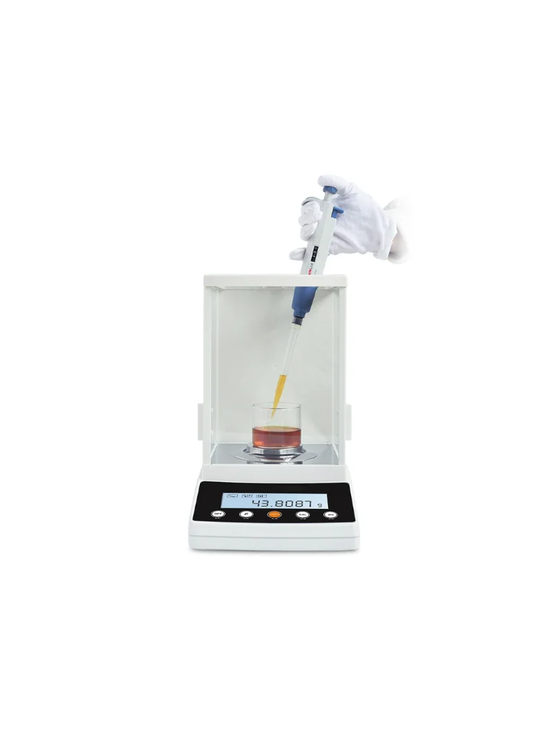 

200g 0.001g 1mg Analytical Balance Manufacturer Medical Plastic Weighing Equipment Machine