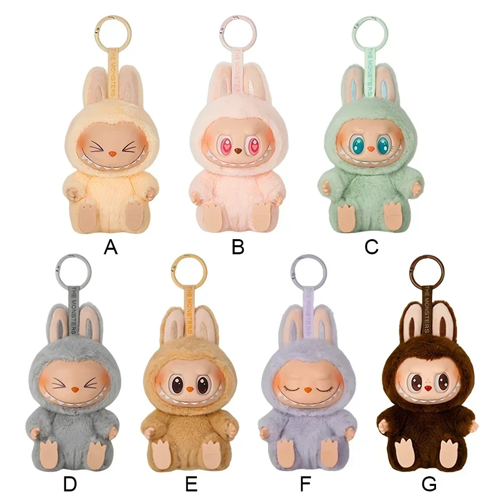 The Monsters Labubu Sit-Down Party Series Anime Figure 5.9inch Vinyl Face Doll Figure Model Bag Keychain Collection Decoration anime figure