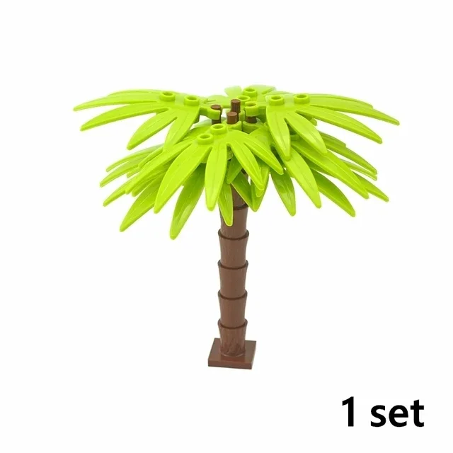 Eco-Friendly Building Blocks Set - Nature and Cityscape Enhancements