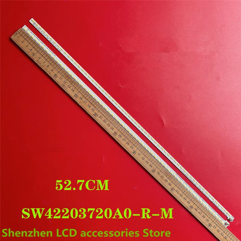 

FOR Skyworth 42E610G light strip SW42203720A0-R-M aluminum plate No. 5300-AZ420V8L0 52.7CM 60LED 1０0%NEW