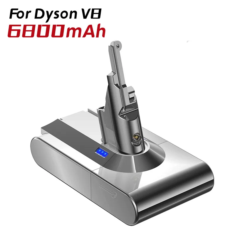 Sostituzione Batteria Dyson V8 Batteria Al Litio 6800Mah 21.6V Per Vuoto Portatile Senza Fili Assoluto Dyson V8 Fluffy Vacuum