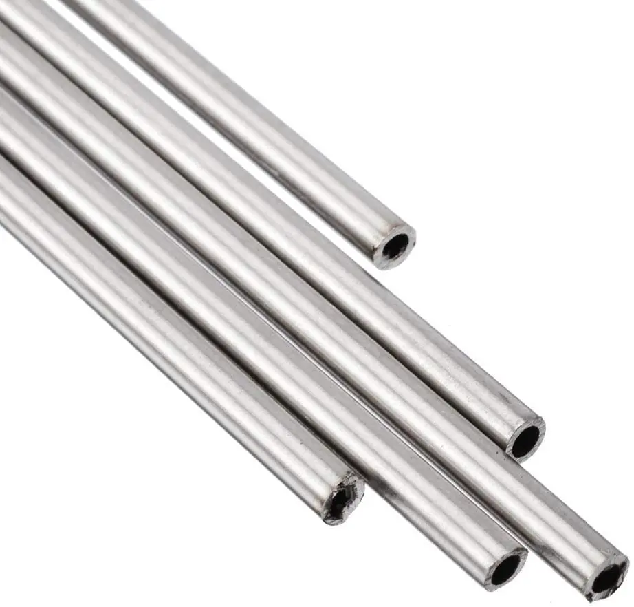 304 Stainless Steel Round Capillary Tube OD 0.3-12mm ID 0.1-11mm 250mm 500mm long 1pcs stainless steel tube