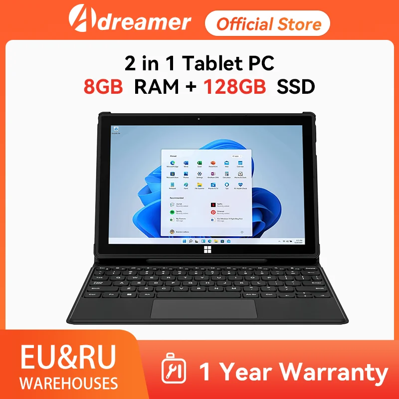 Global Version Tablet PC Windows 10 Intel N4020C 8GB RAM 128GB ROM PC 10.1 Inch Touch Screen Mobile Office Tablet with Keyboard 2021new tablet chuwi hi10 go 10 1inch 6gb ram128gb rom fhd 1920x1200 ips intel celeron n5100 micro hd windows 10 tablet pc