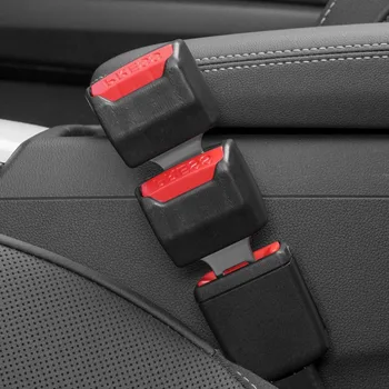 2 Pezzi Prolunga Clip Cintura di Sicurezza Auto, Connettore di Estensione Fibbia Blocco Cintura, Convertitore Estensore Cintura di Sicurezza, Accessori Seggiolino Auto per Bambini