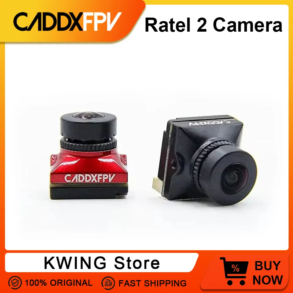 Caddx Ratel 2 FPV kamera 1200TVL super WDR 165° 5-40V