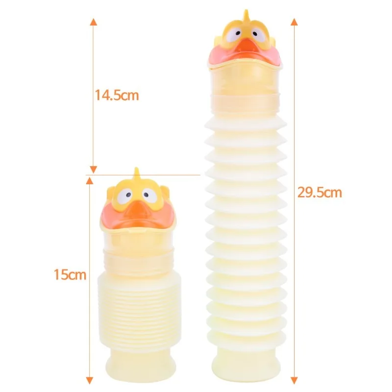 Kids Cute Emergency Urinal Portable Urinal Portable Cartoon Mobile Toilet for Unisex Boys Girls for Travel Camping Outdoor 4