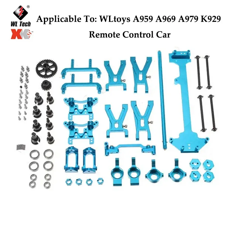 WLtoys A959-B A969-B A979-B RC 자동차 예비 부품, 하단 A959-B-28 업그레이드 금속 차동 액세서리, A949 A959 A969 A979