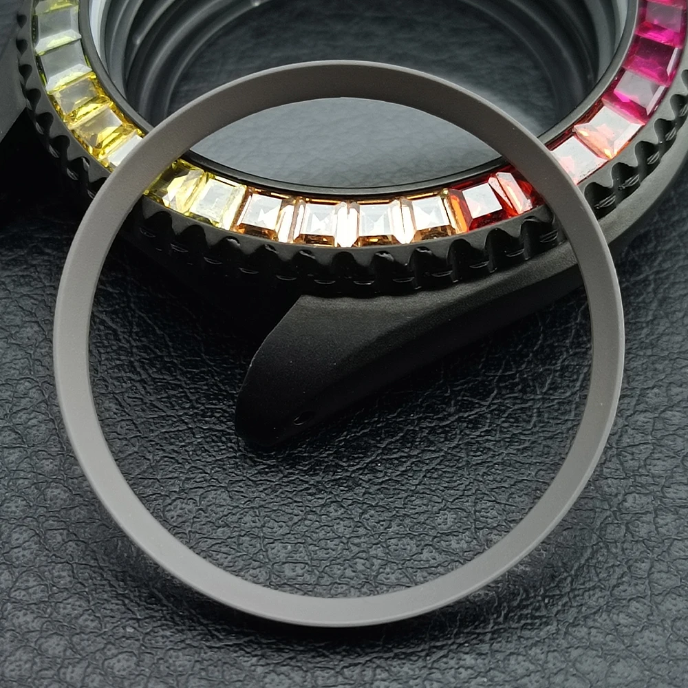 Copper Chapter Ring with Polished Inner Ring - 30.3 x 27.3mm Watch Accessory