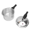 Stainless Steel Pressure Cooker 18cm Bottom 3L Stainless Steel Pressure Cooker for Induction Cooker 2