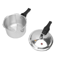 Stainless Steel Pressure Cooker 18cm Bottom 3L Stainless Steel Pressure Cooker for Induction Cooker 2